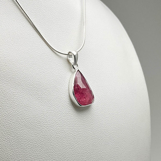 Pink Tourmaline Pendant-Rocks and Gems Canada
