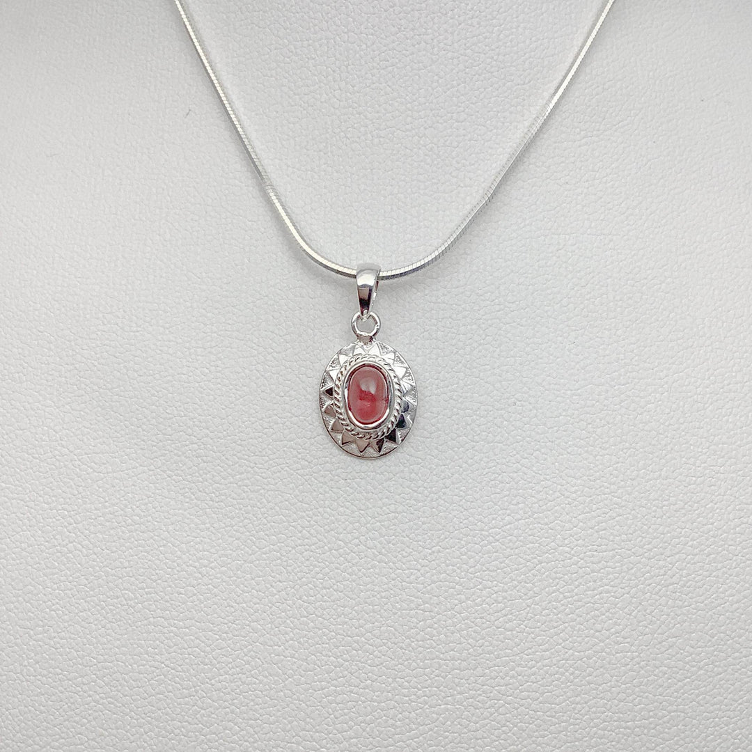 Pink Tourmaline Pendant-Rocks and Gems Canada