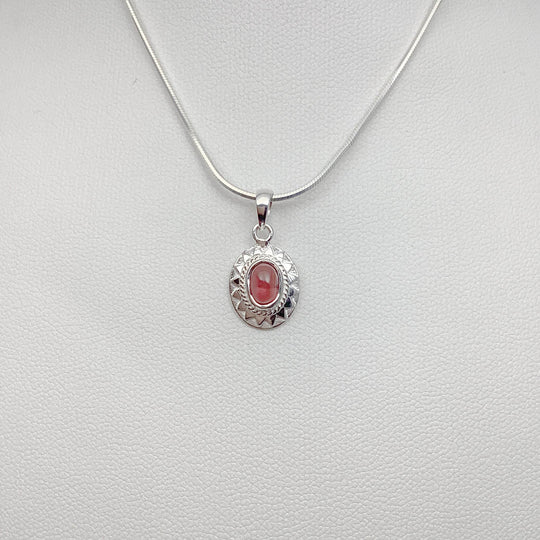 Pink Tourmaline Pendant-Rocks and Gems Canada