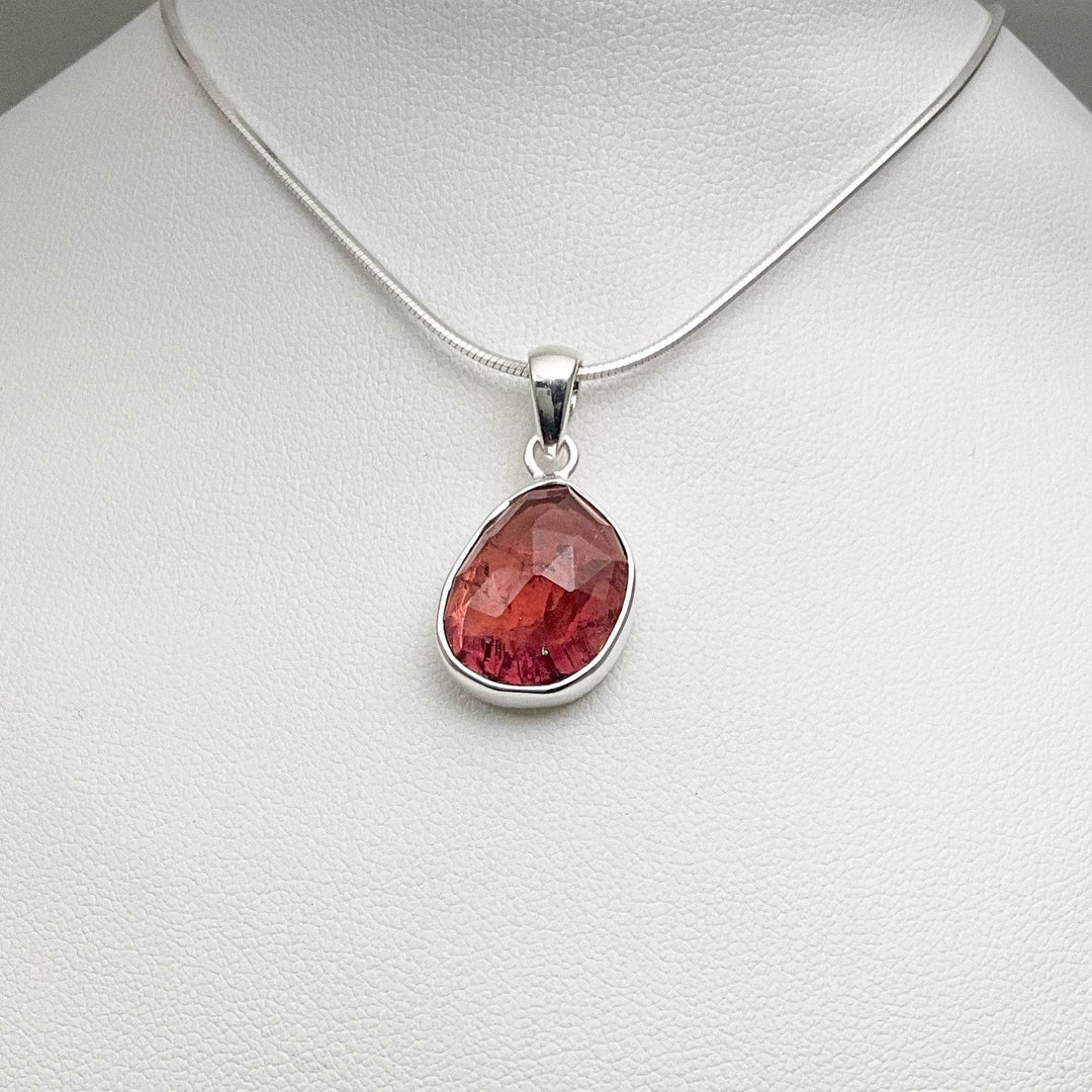 Pink Tourmaline Pendant-Rocks and Gems Canada