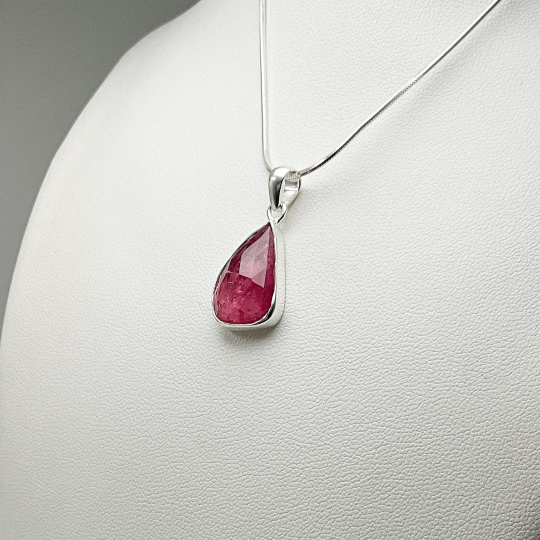 Pink Tourmaline Pendant-Rocks and Gems Canada