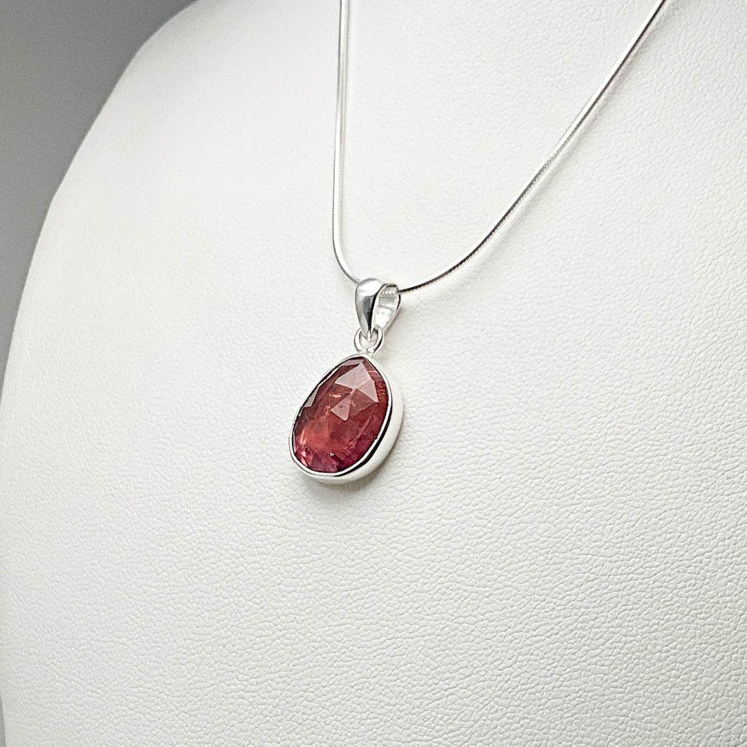 Pink Tourmaline Pendant-Rocks and Gems Canada