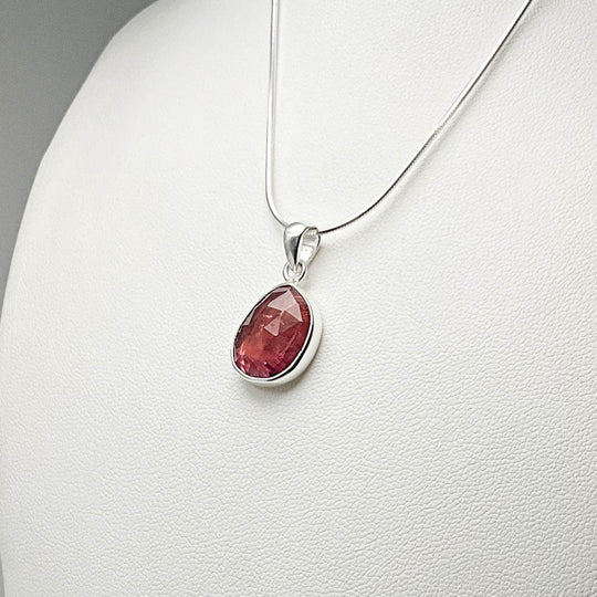 Pink Tourmaline Pendant-Rocks and Gems Canada
