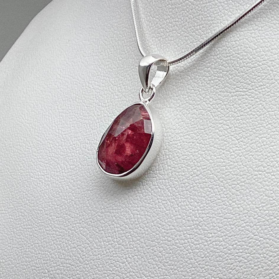Pink Tourmaline Pendant-Rocks and Gems Canada