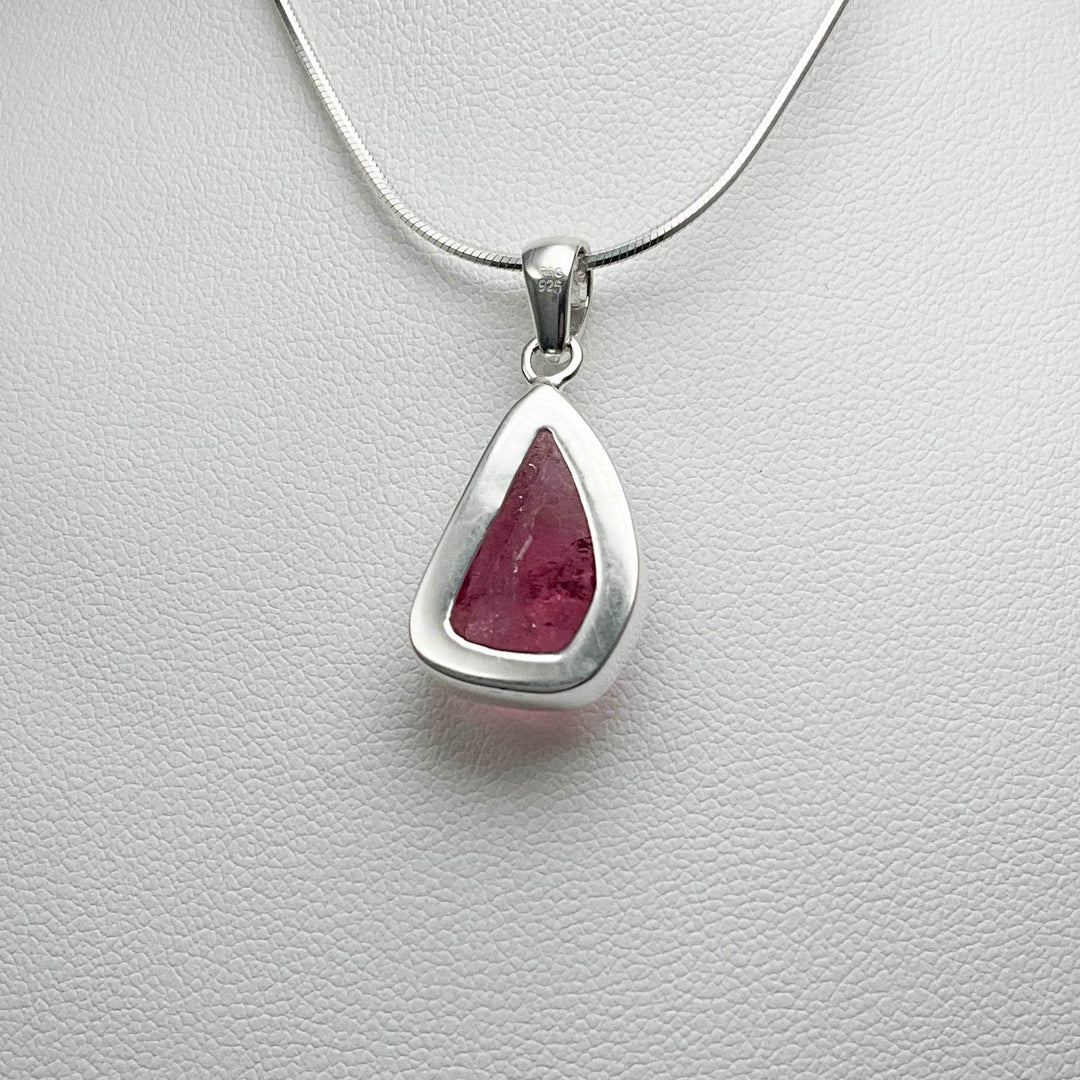 Pink Tourmaline Pendant-Rocks and Gems Canada