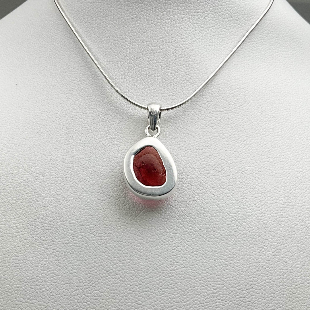 Pink Tourmaline Pendant-Rocks and Gems Canada