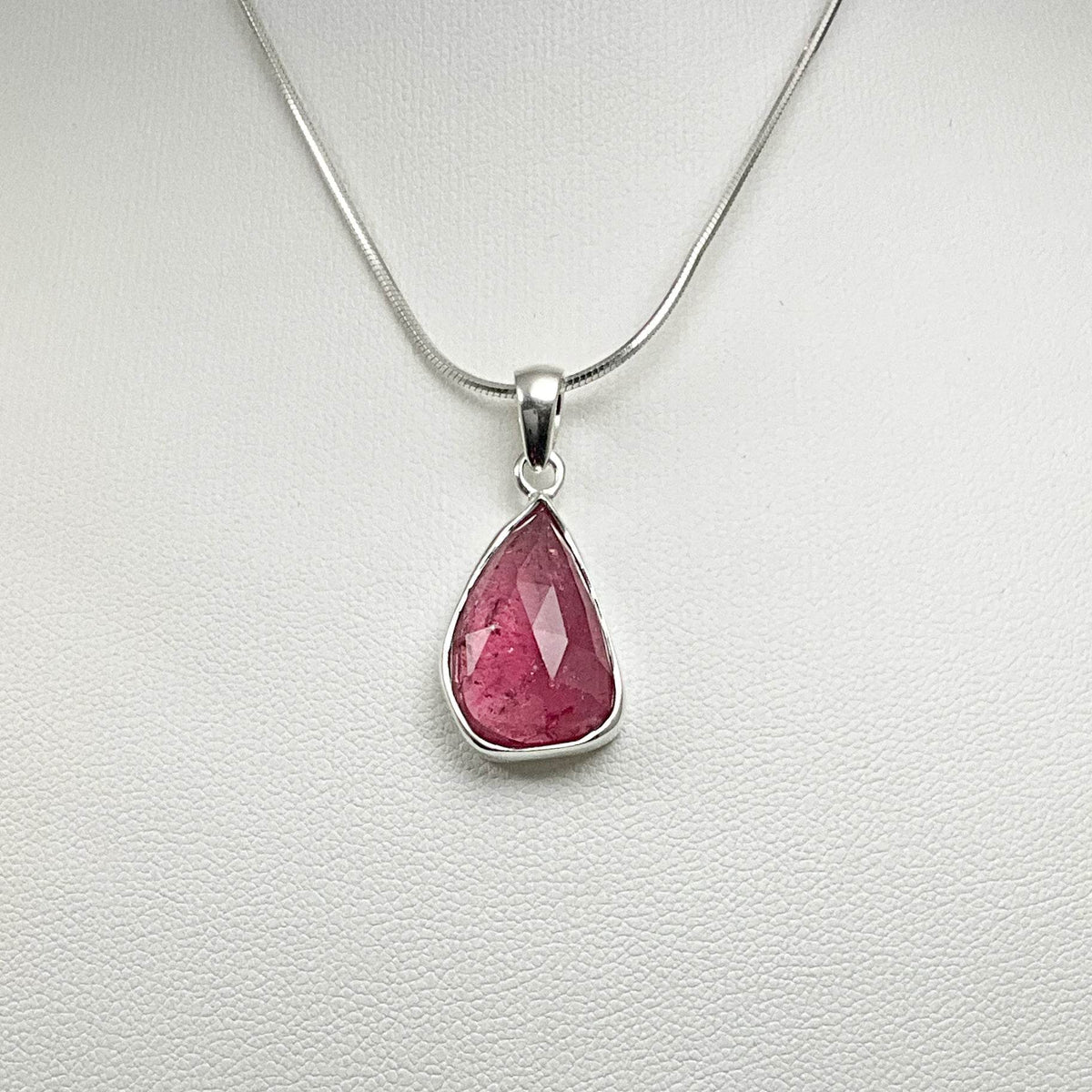 Pink Tourmaline Pendant-Rocks and Gems Canada