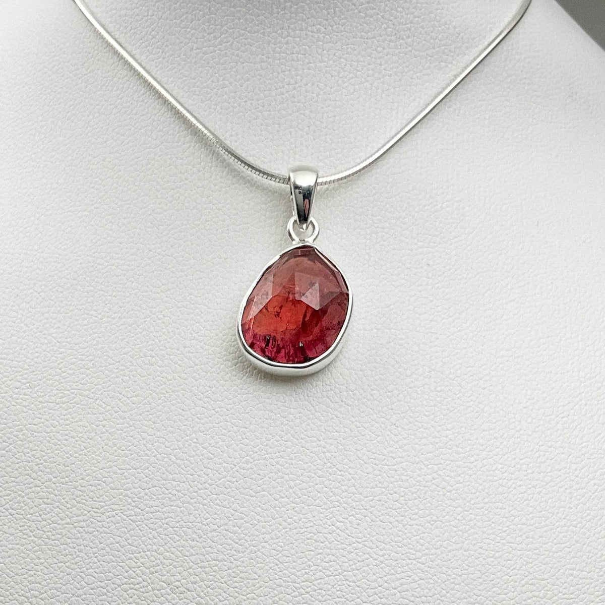 Pink Tourmaline Pendant-Rocks and Gems Canada