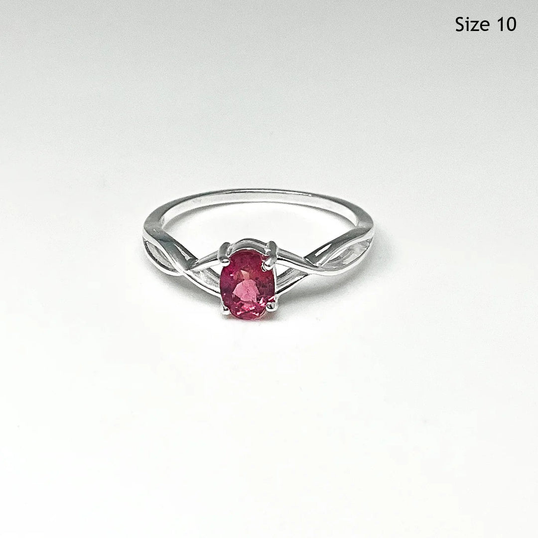 Pink Tourmaline Ring-Rocks and Gems Canada