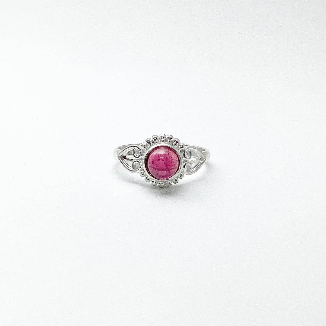 Pink Tourmaline Ring-Rocks and Gems Canada
