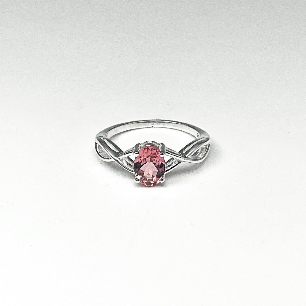 Pink Tourmaline Ring-Rocks and Gems Canada