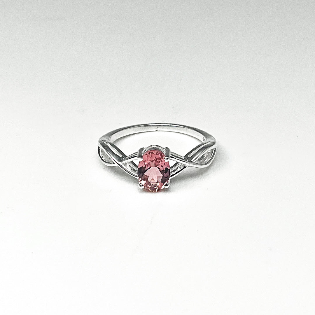 Pink Tourmaline Ring-Rocks and Gems Canada