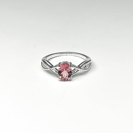 Pink Tourmaline Ring-Rocks and Gems Canada