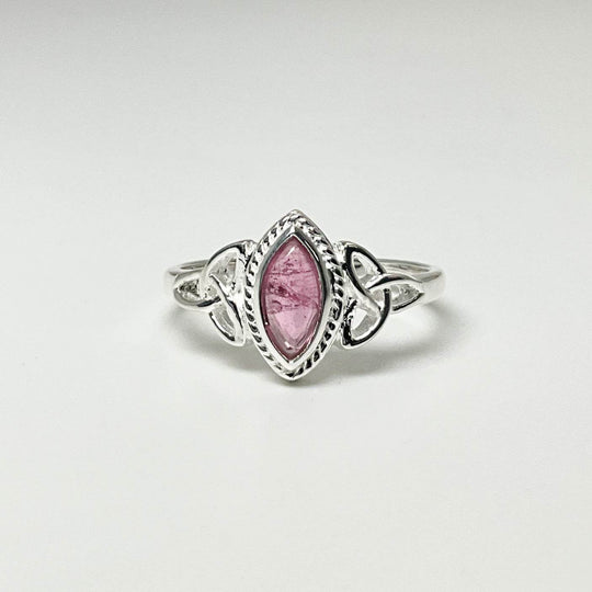 Pink Tourmaline Ring-Rocks and Gems Canada