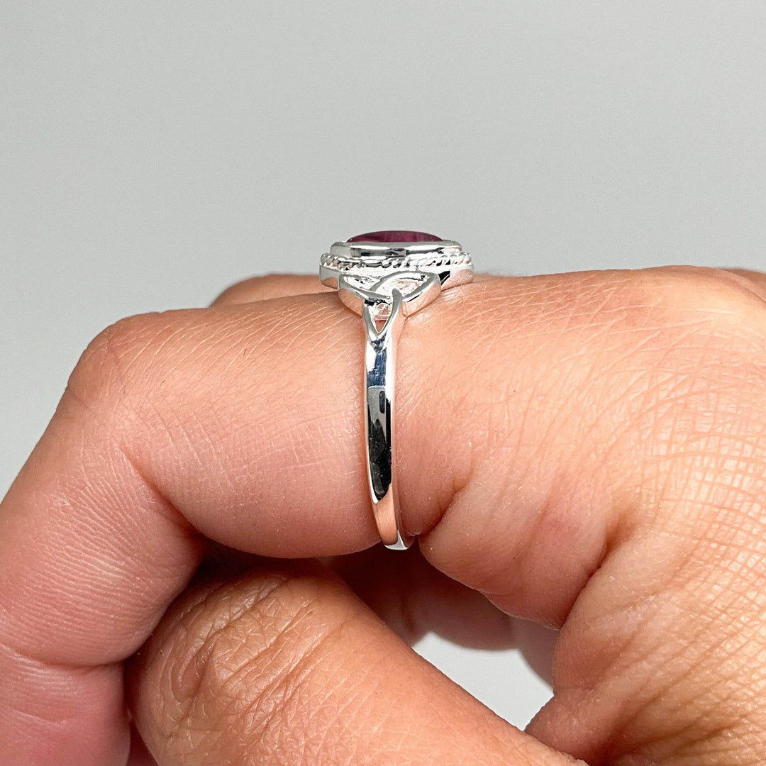 Pink Tourmaline Ring-Rocks and Gems Canada