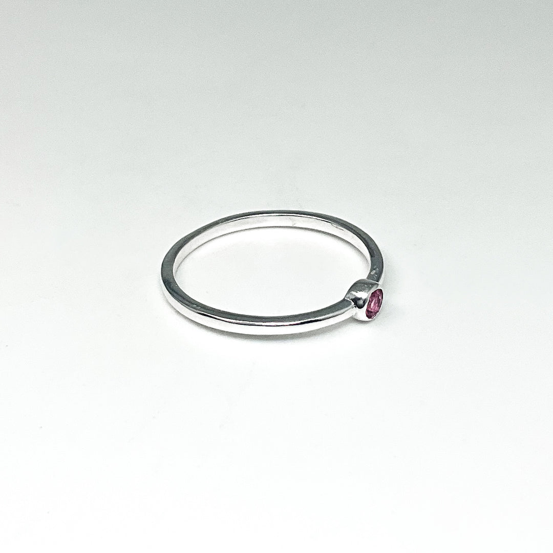 Pink Tourmaline Ring-Rocks and Gems Canada