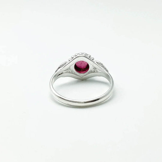 Pink Tourmaline Ring-Rocks and Gems Canada