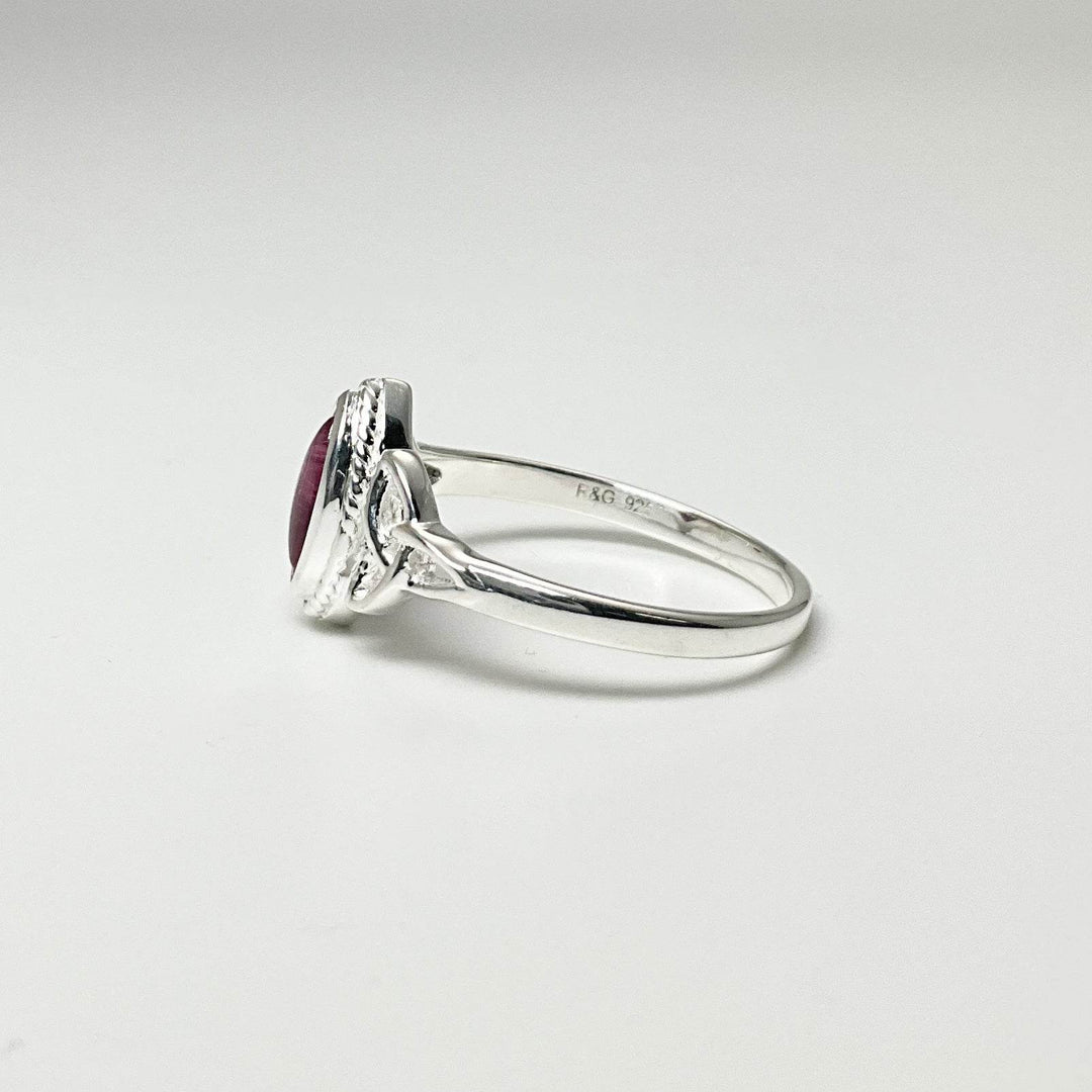 Pink Tourmaline Ring-Rocks and Gems Canada