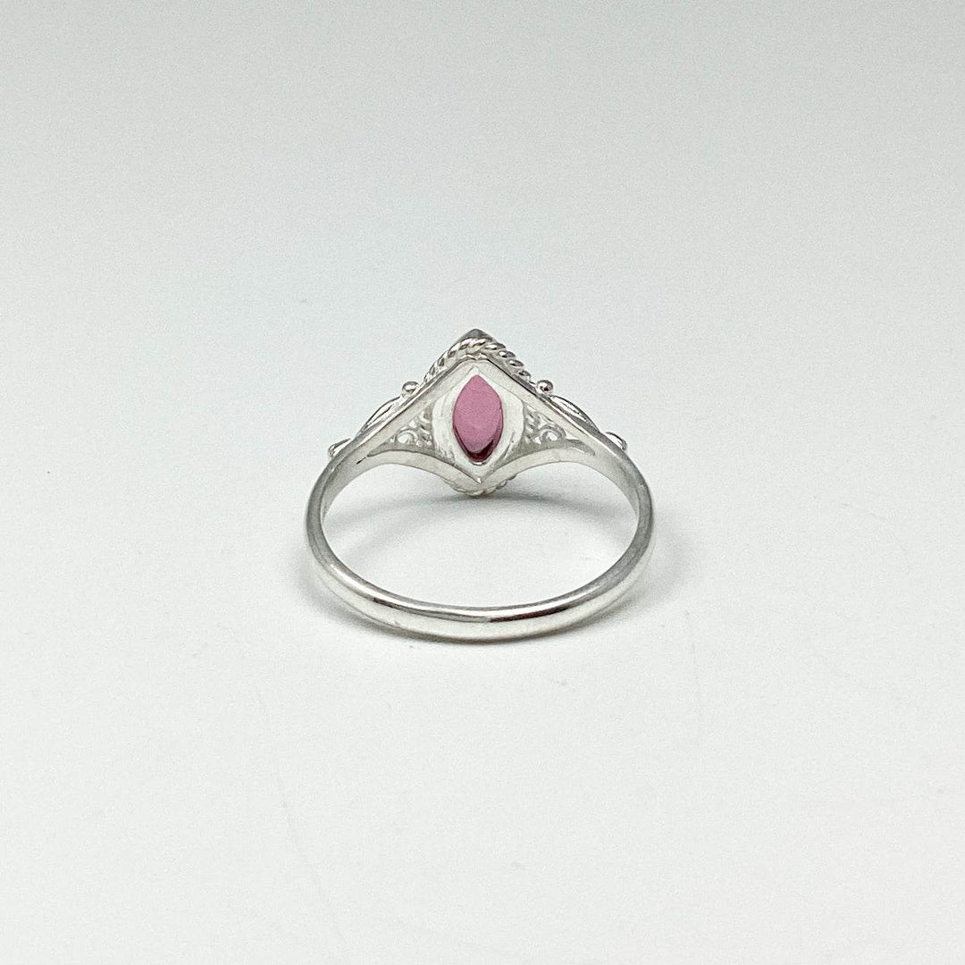 Pink Tourmaline Ring-Rocks and Gems Canada