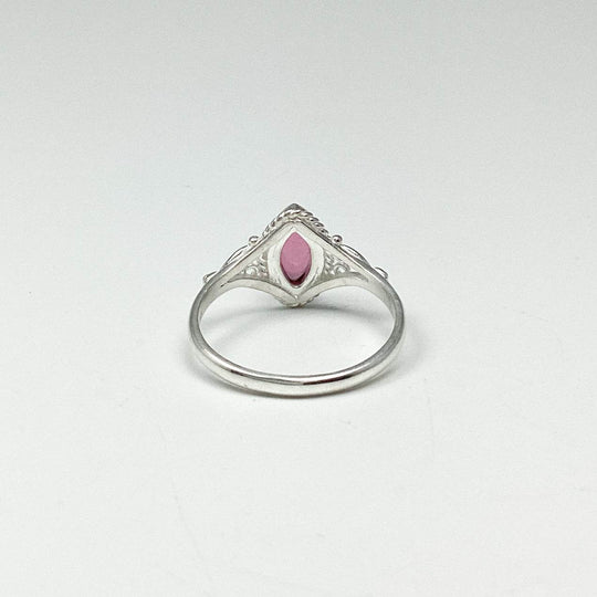 Pink Tourmaline Ring-Rocks and Gems Canada