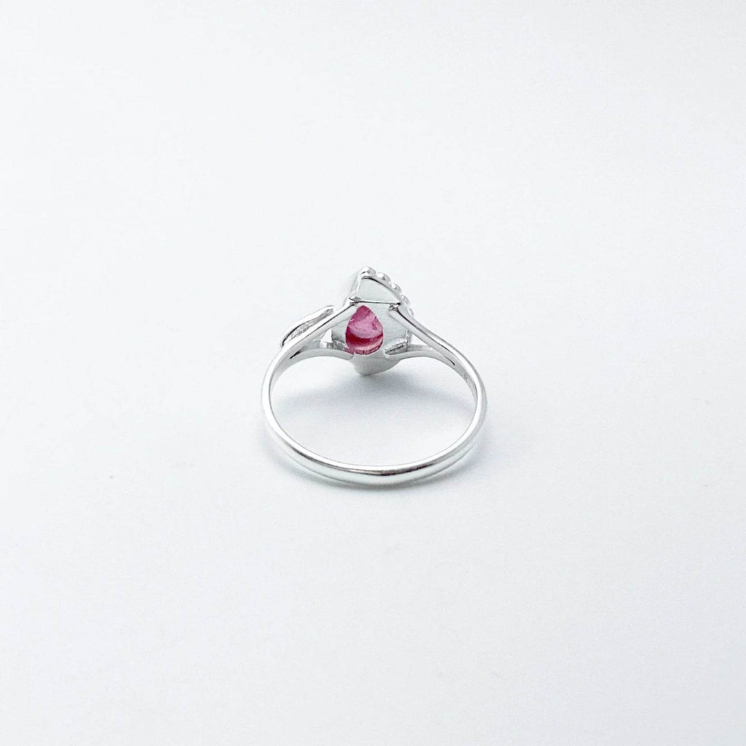 Pink Tourmaline Ring-Rocks and Gems Canada