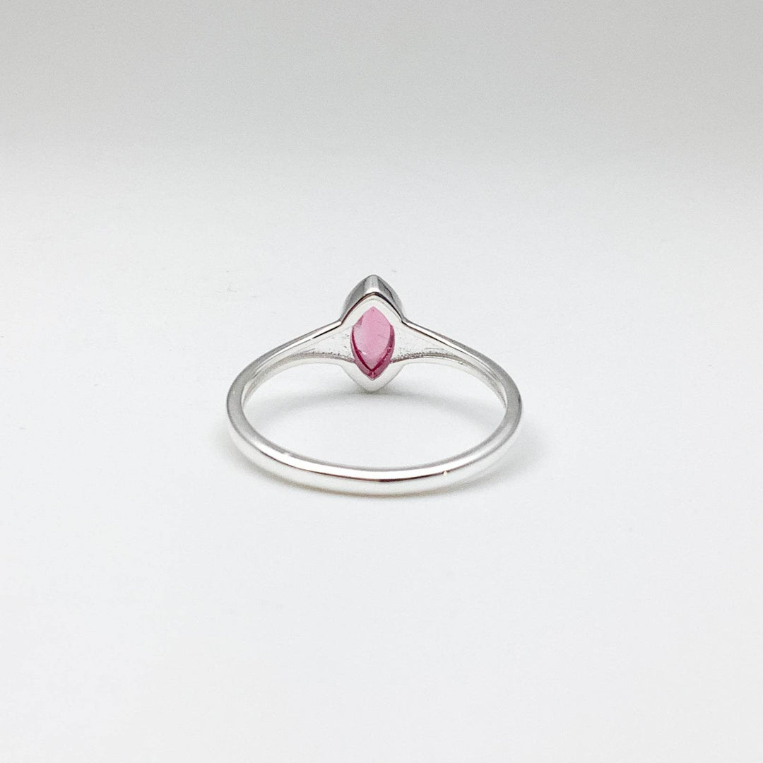 Pink Tourmaline Ring-Rocks and Gems Canada