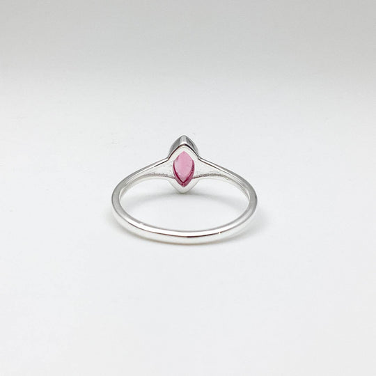 Pink Tourmaline Ring-Rocks and Gems Canada