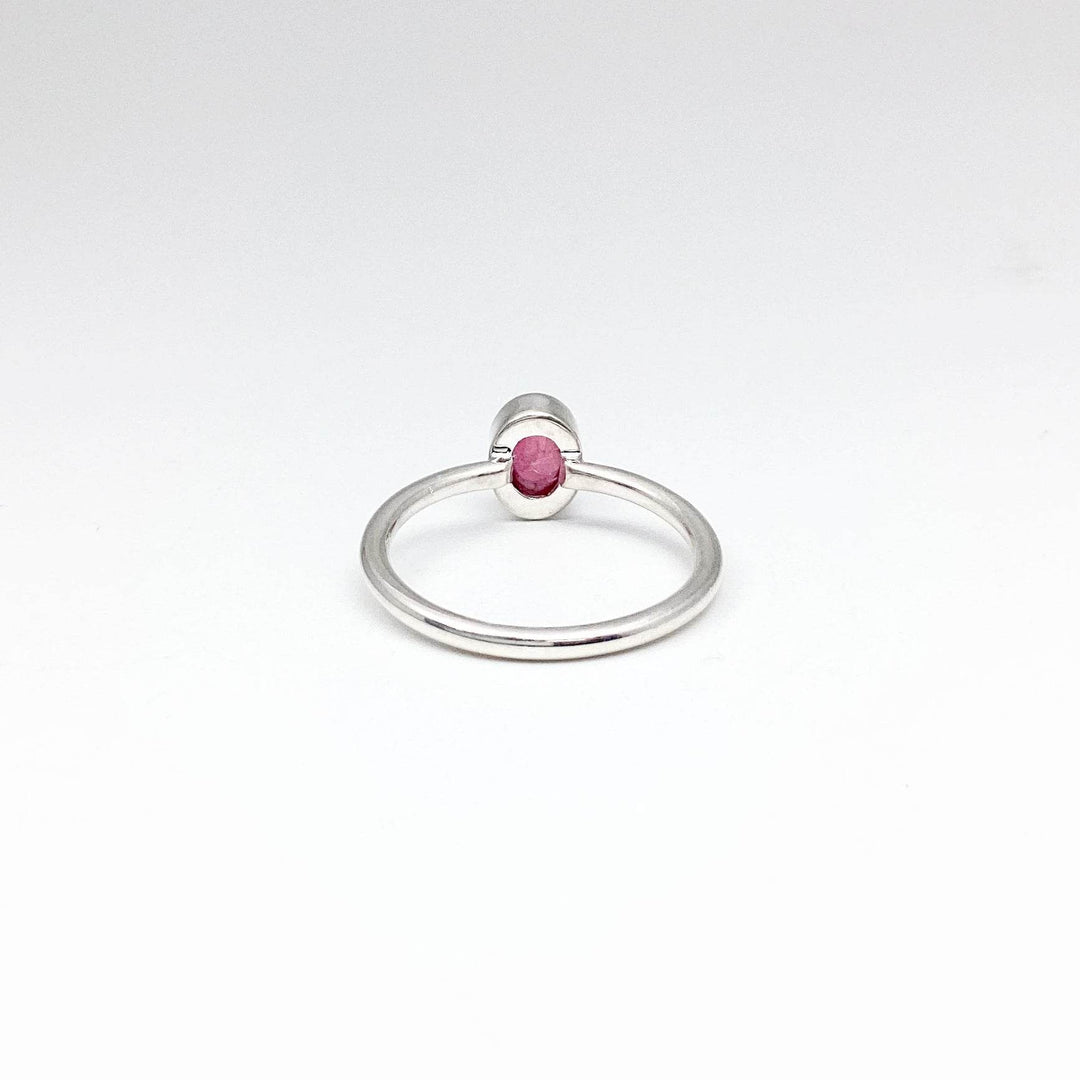 Pink Tourmaline Ring-Rocks and Gems Canada