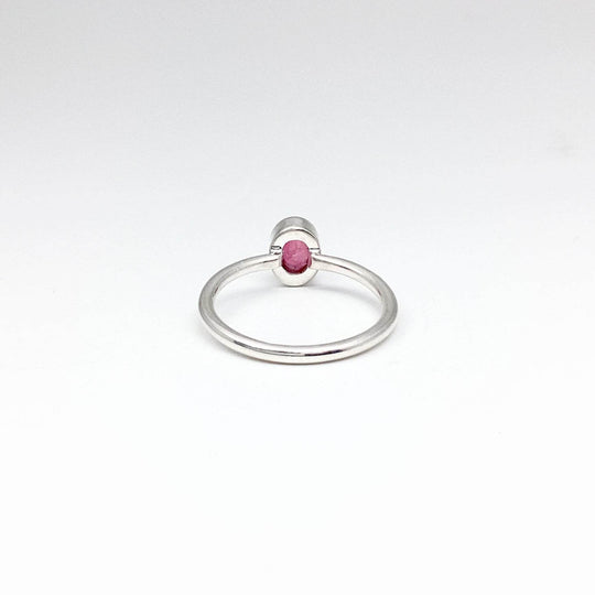 Pink Tourmaline Ring-Rocks and Gems Canada