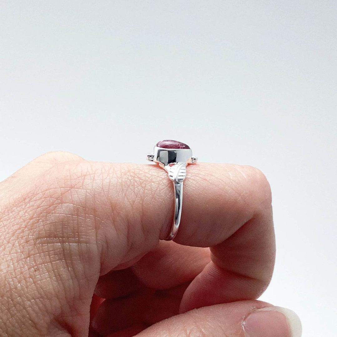 Pink Tourmaline Ring-Rocks and Gems Canada