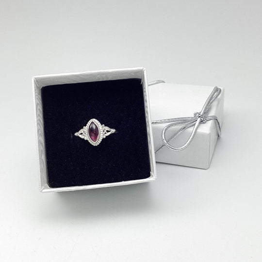 Pink Tourmaline Ring-Rocks and Gems Canada
