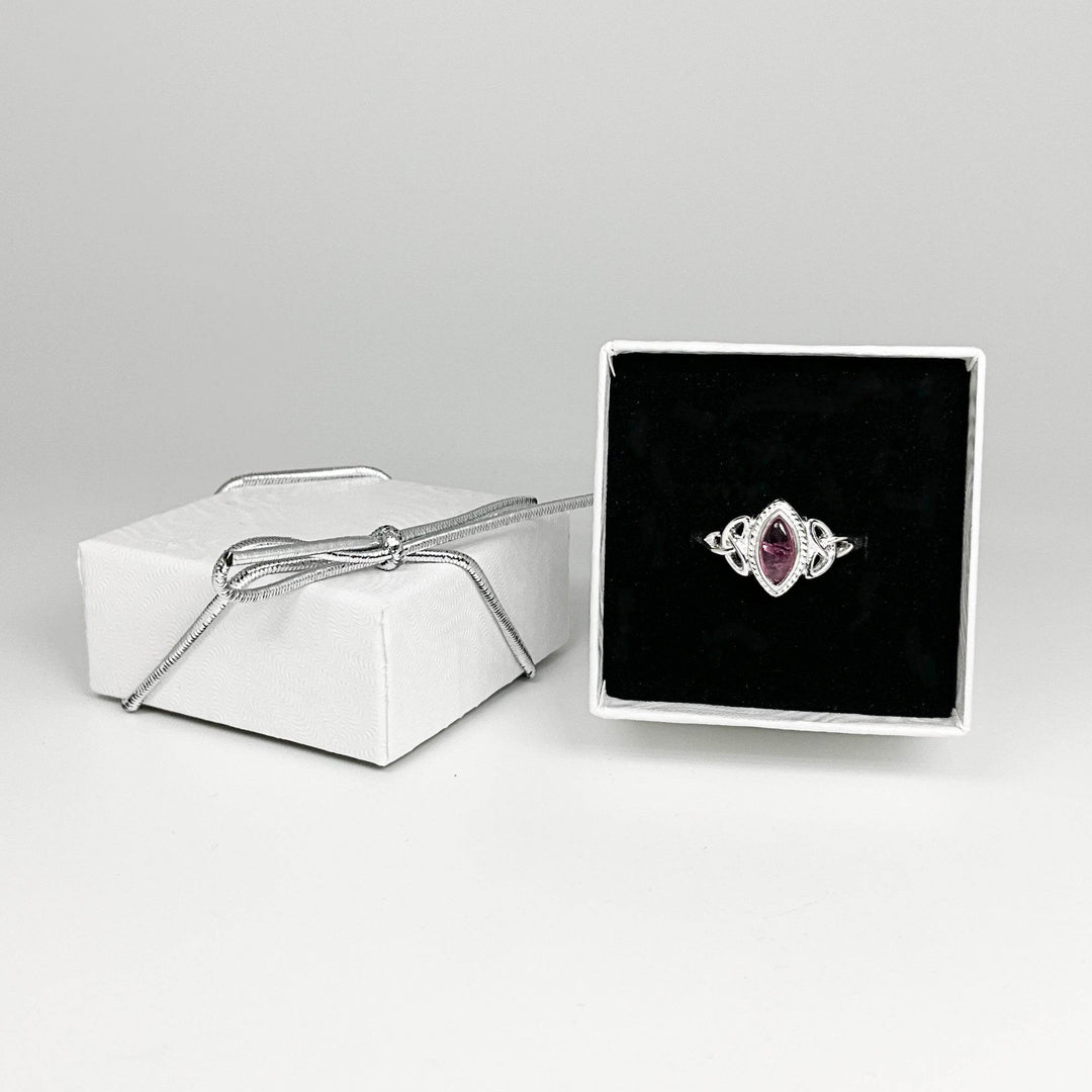Pink Tourmaline Ring-Rocks and Gems Canada