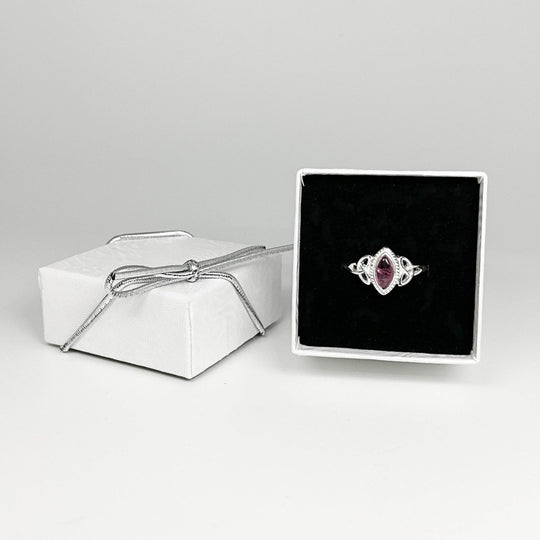 Pink Tourmaline Ring-Rocks and Gems Canada