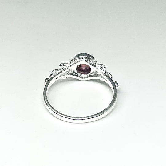 Pink Tourmaline Ring-Rocks and Gems Canada