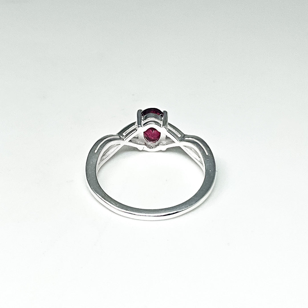 Pink Tourmaline Ring-Rocks and Gems Canada
