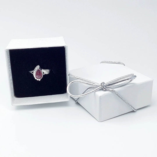 Pink Tourmaline Ring-Rocks and Gems Canada