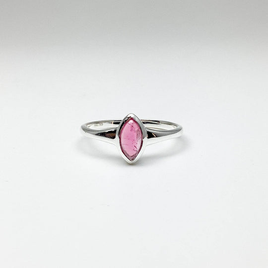 Pink Tourmaline Ring-Rocks and Gems Canada