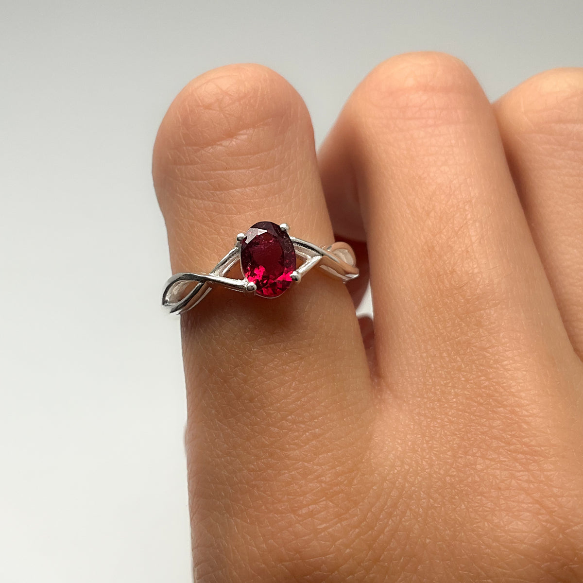 Pink Tourmaline Ring-Rocks and Gems Canada