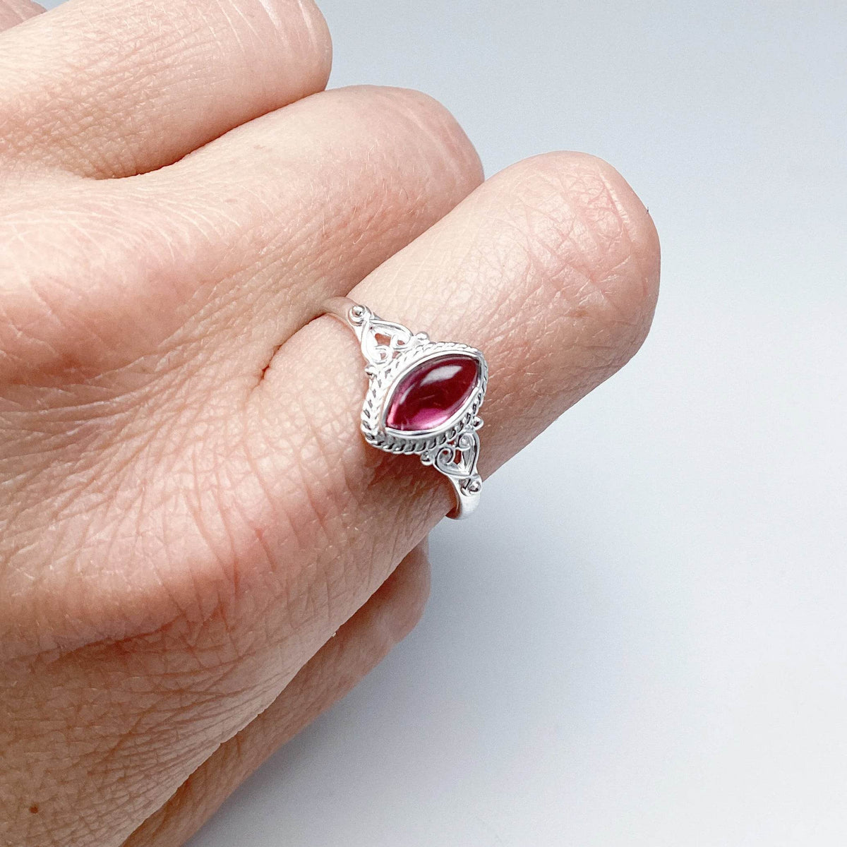 Pink Tourmaline Ring-Rocks and Gems Canada