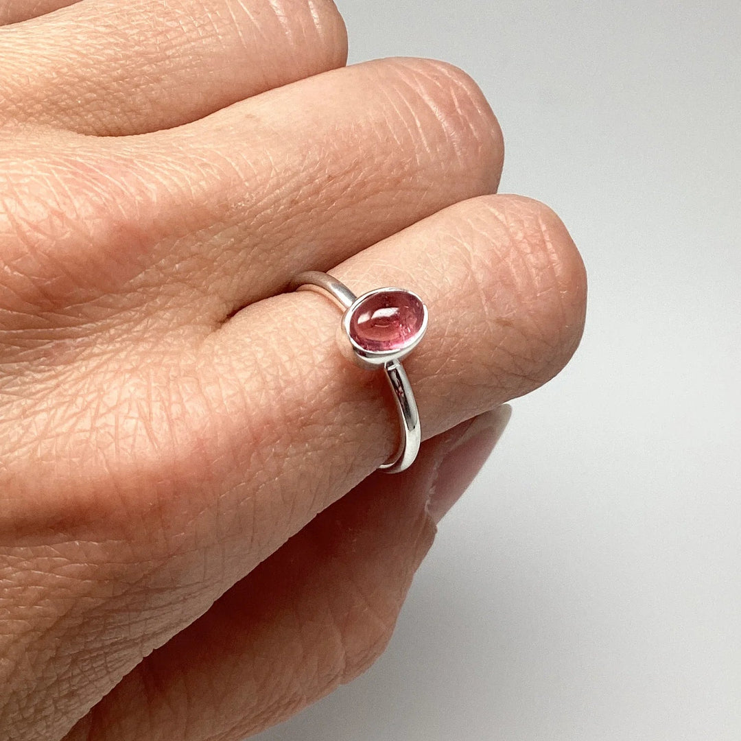Pink Tourmaline Ring - Rocks and Gems Canada