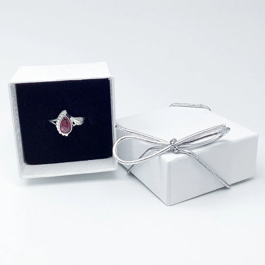 Pink Tourmaline Ring - Rocks and Gems Canada