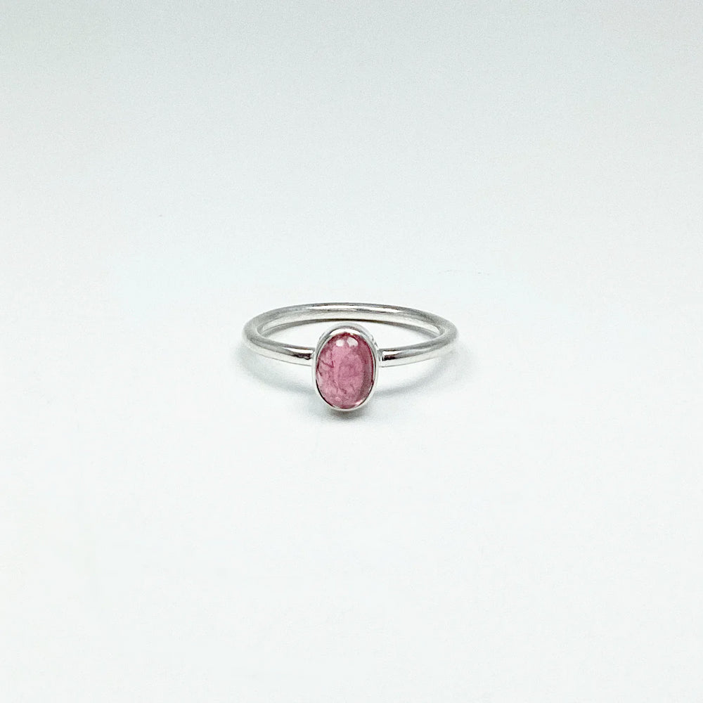 Pink Tourmaline Ring - Rocks and Gems Canada
