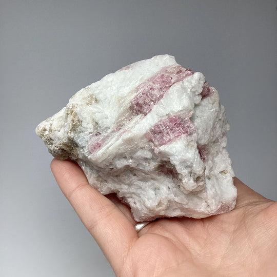Pink Tourmaline in Matrix - Rocks and Gems Canada