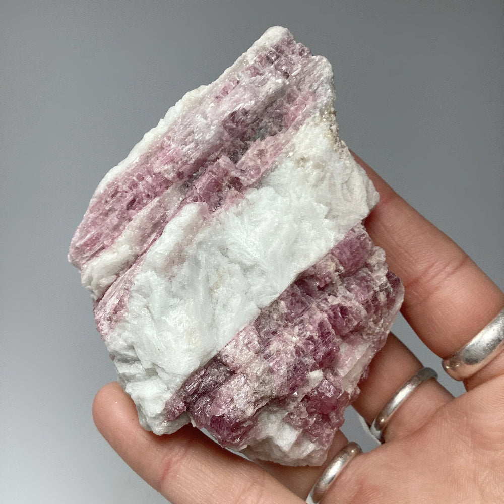 Pink Tourmaline in Matrix - Rocks and Gems Canada