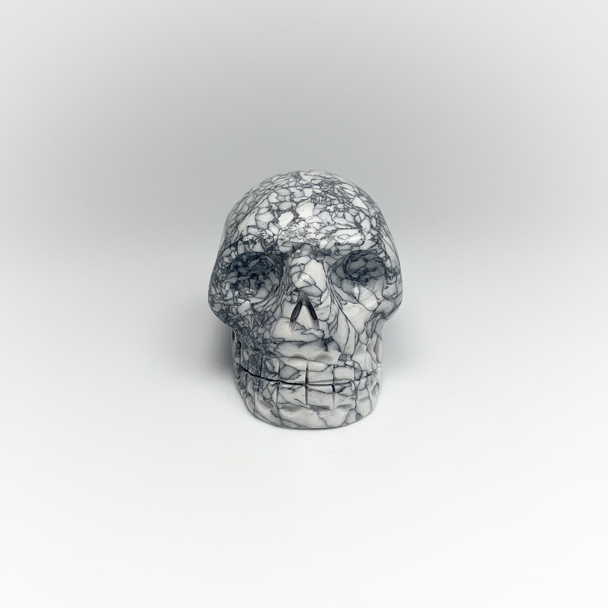 Pinolite Skull Carving - Rocks and Gems Canada
