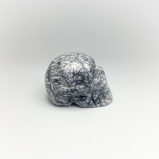 Pinolite Skull Carving - Rocks and Gems Canada