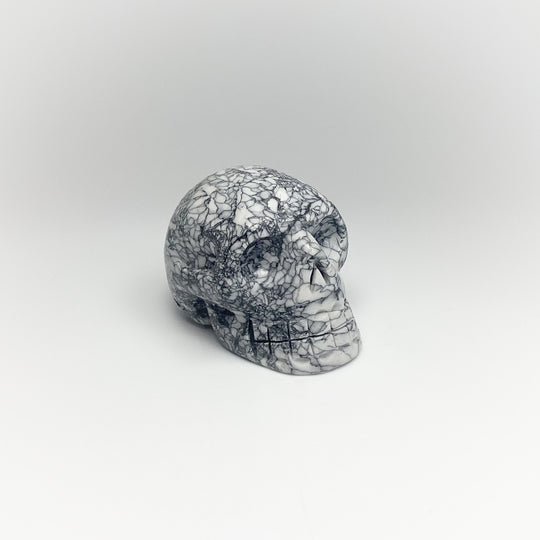 Pinolite Skull Carving - Rocks and Gems Canada