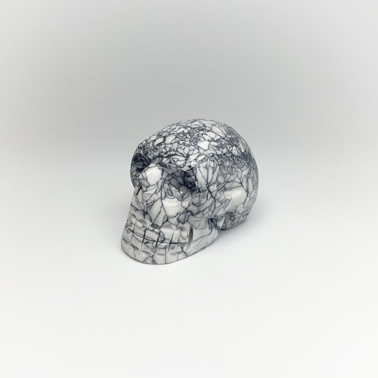 Pinolite Skull Carving - Rocks and Gems Canada