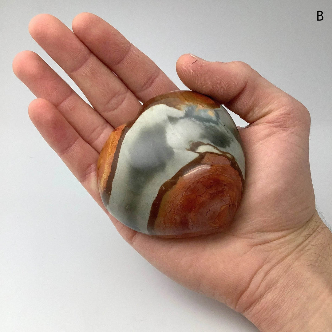 Polychrome Jasper Heart-Rocks and Gems Canada
