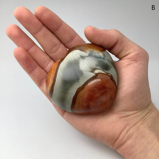 Polychrome Jasper Heart-Rocks and Gems Canada